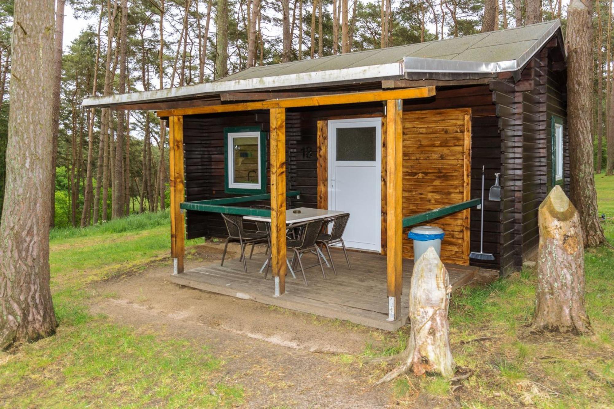 Hotel Urlaub im Bungalow - mitten im Wald Lutow Exterior foto